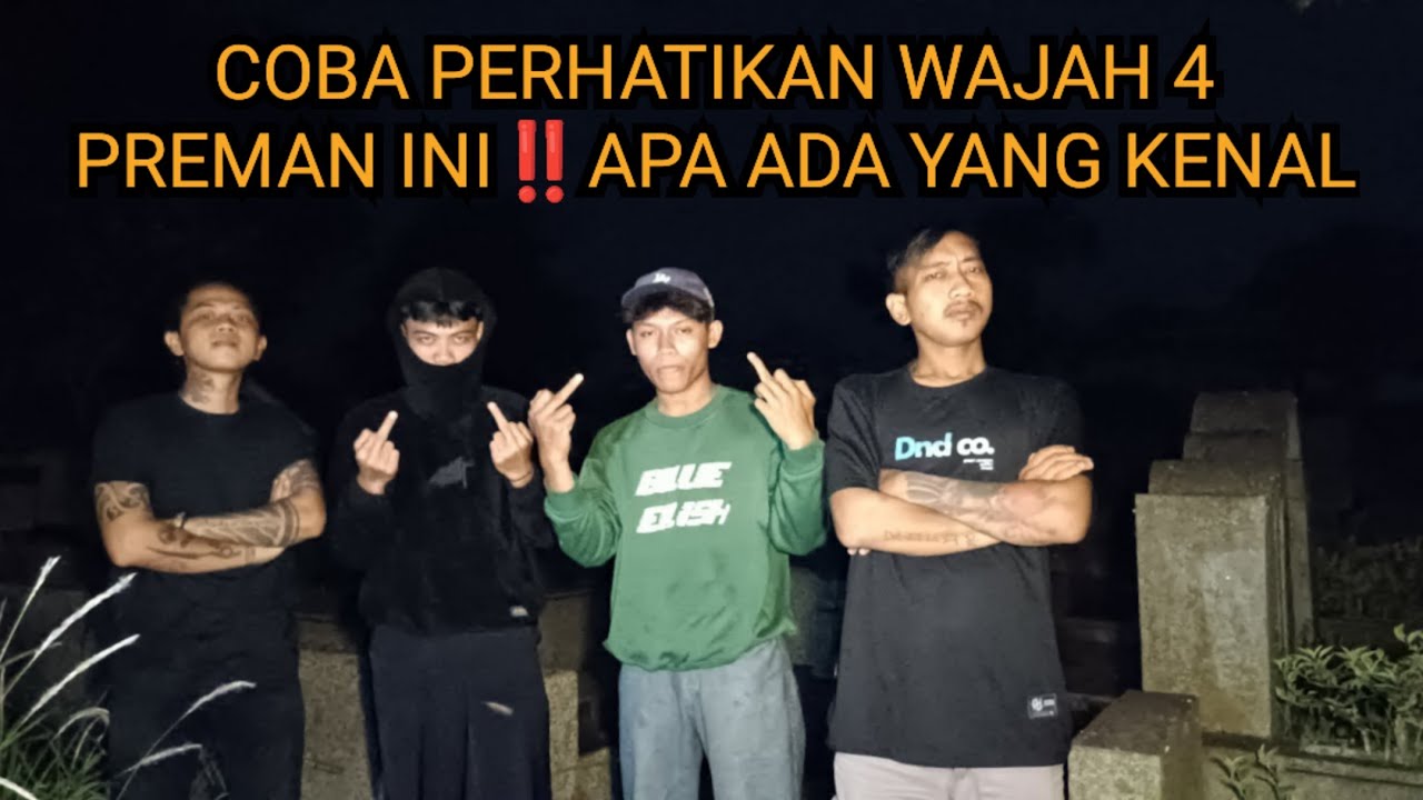 4 Preman Sekaligus Nekad Bongkar Channel Misteri Setingan Bot cr misteri