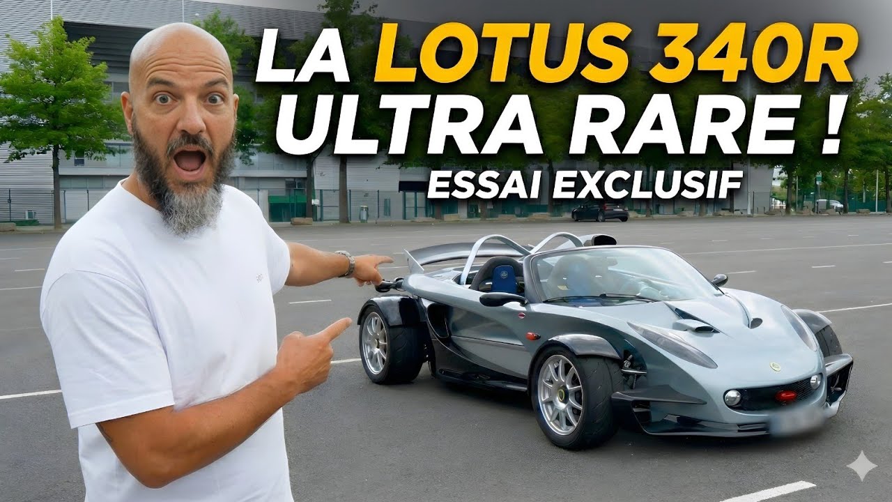 J'ESSAIE UNE VOITURE IMPOSSIBLE À TROUVER : LA LOTUS 340R ! 😱 (Ultra Rare)