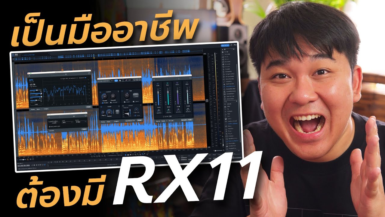 RX11 ปลั๊กอินที่จะทำให้เสียงคุณดีที่สุดและเป็นมืออาชีพ // Review & Test // ทดสอบและรีวิว