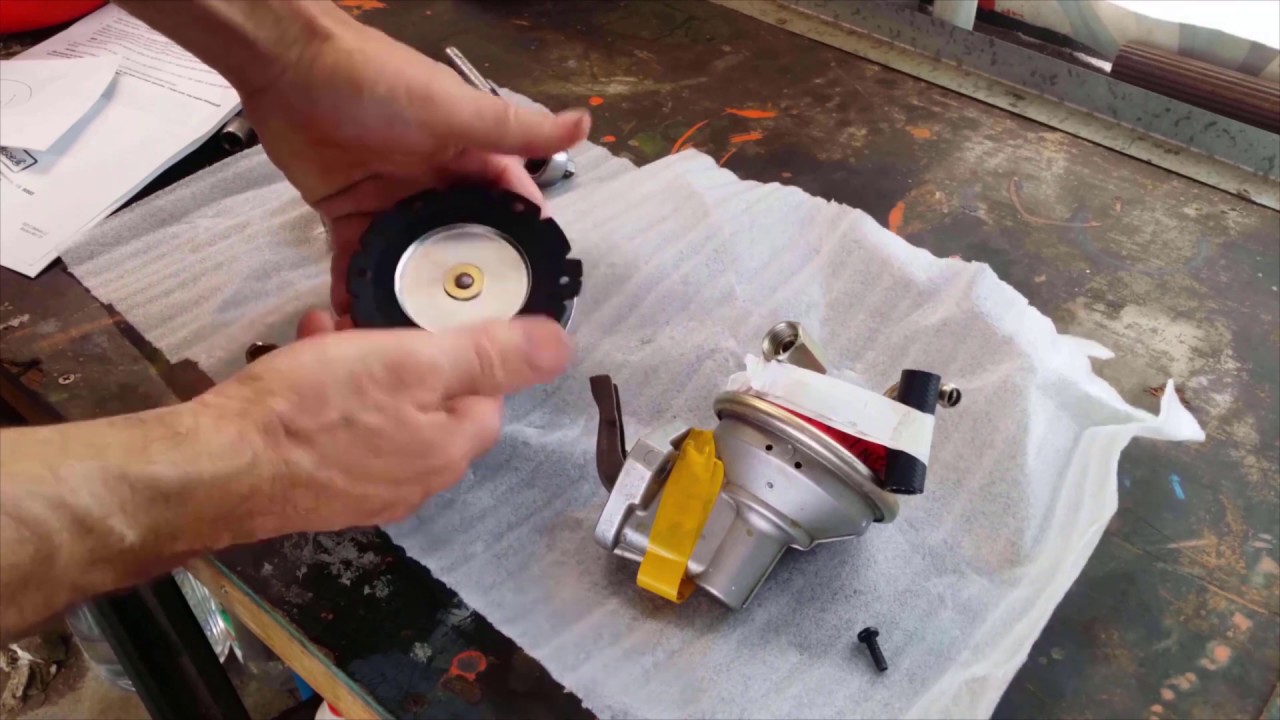 How to clock a mechanical fuel pump ( short )