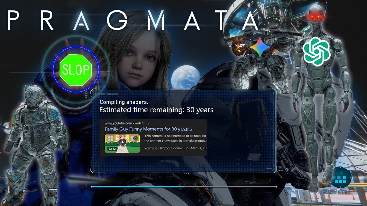 Pragmata Sketchbook Demo | AI Uprising Simulator™