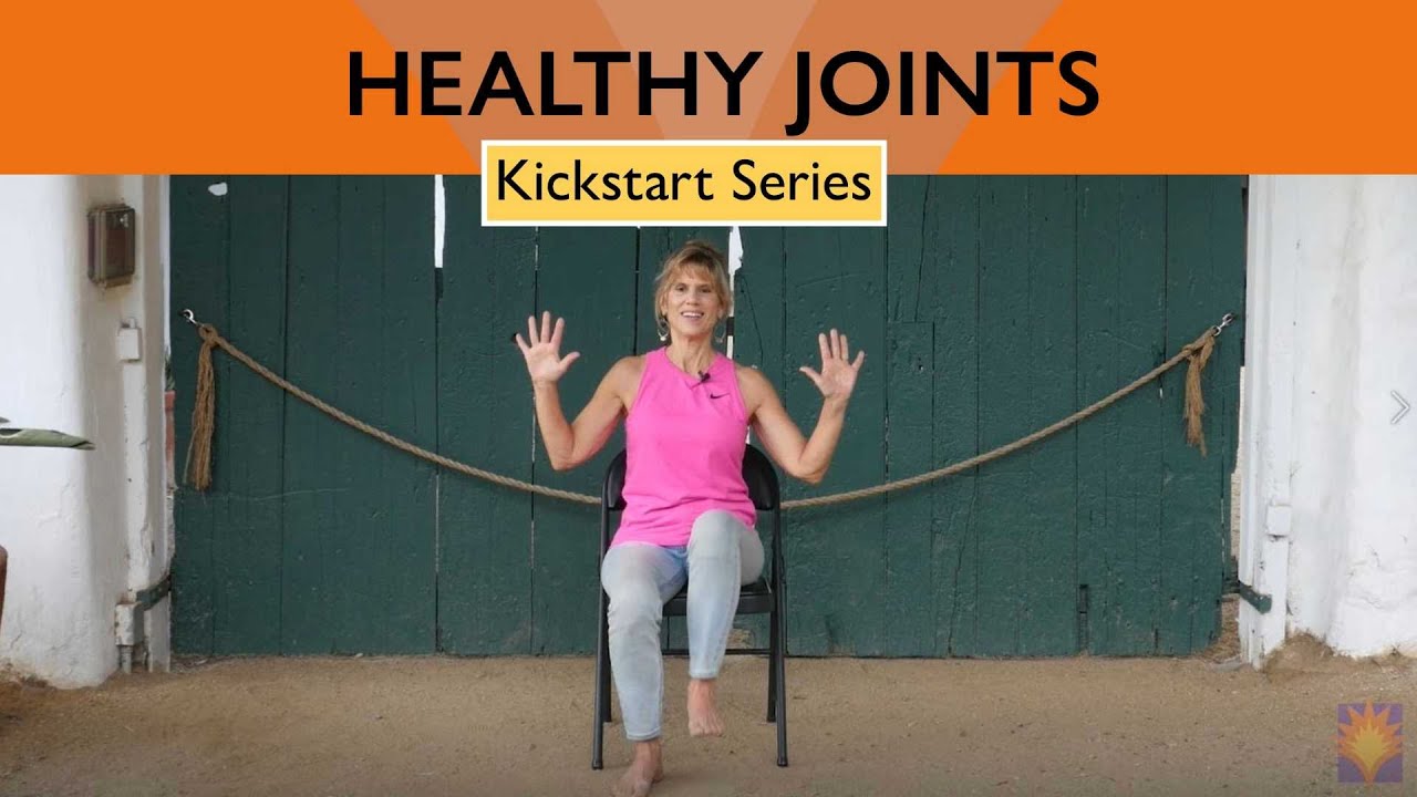 Healthy Joints! Stretch & Move – Kickstart Chair Yoga Therapy with Sherry Zak Morris, C-IAYT