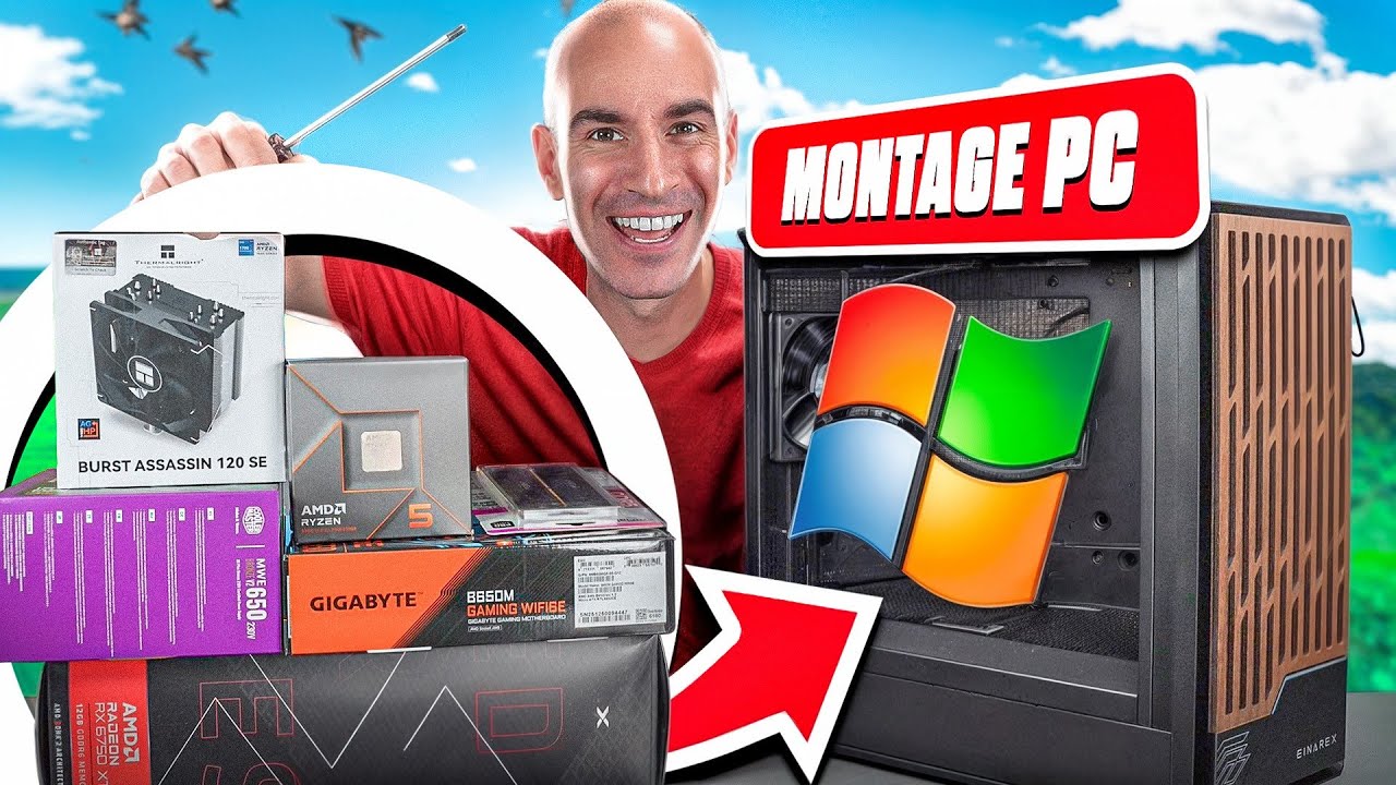 💾TUTO COMPLET : Montage PC, Installation Windows, Pilotes et BIOS