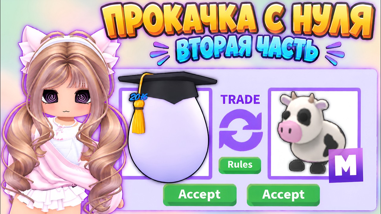 😻GROWING MY INVENTORY FROM SCRATCH IN ADOPT ME PART 2 | LEVELING UP MY INVENTORY IN Adopt me!🍁