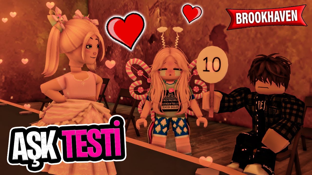 Brookhaven'da SEVGİLİMİ TEST ETTİM 😱AŞK TESTİ💔 ROBLOX BROOKHAVEN🏡RP