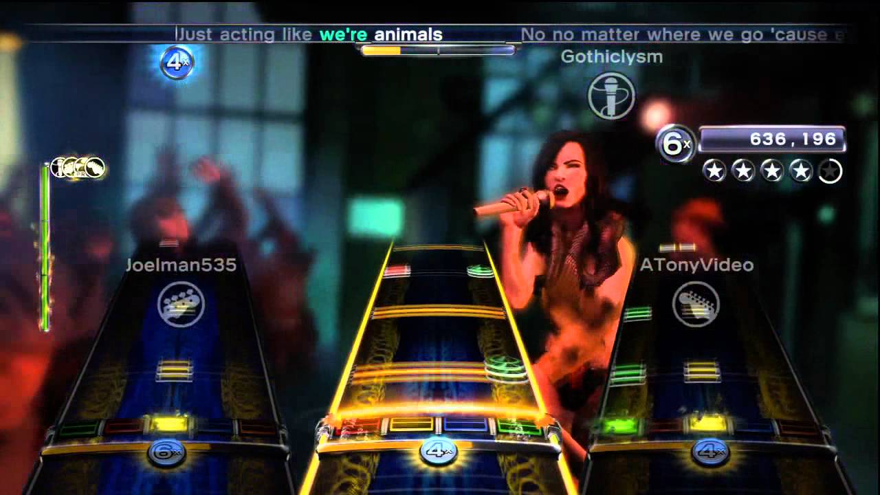 Animals - Nickelback - Full Band FC #824