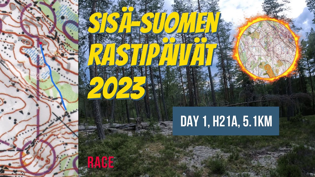 🗺️🌲Sisä-Suomen rastipäivät 2023, day 1 | 📹Headcam Orienteering