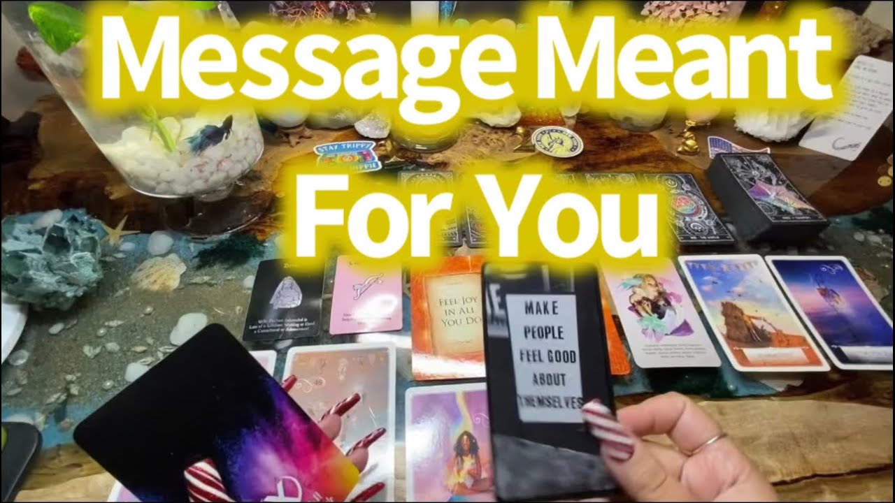 Message Meant To Find You🔮Pick A Card🧿🍿🥤🙏🏽🤍☯️🤩💆🏽‍♀️😁🥰🤫