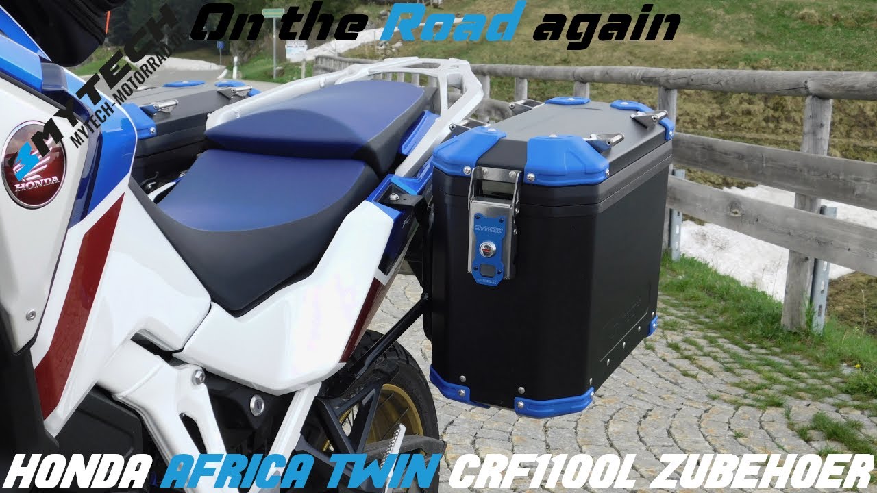 Honda Africa Twin CRF1100L - Kettenschutz, Alukoffer, Seitenständerplatte und vieles mehr - MyTech