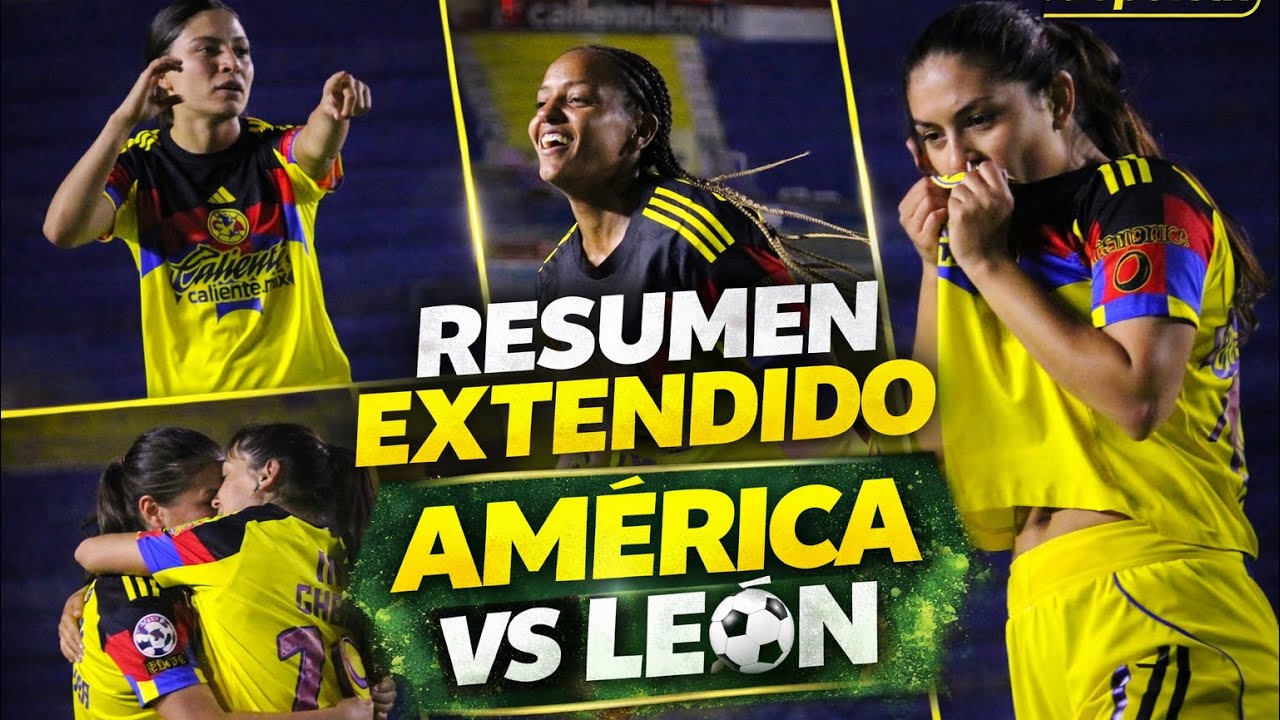 América vs León | RESUMEN EXTENDIDO con goles, jugadas y todo lo que pasó