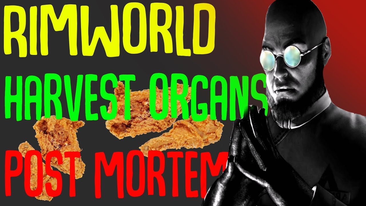 Harvest Organs From The Dead! Rimworld Mod Showcase