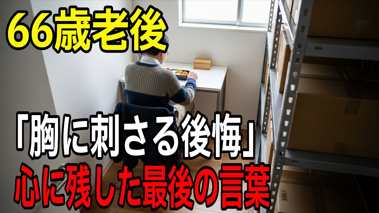 66歳老後、心に残した最後の言葉【日本感動ドラマ】