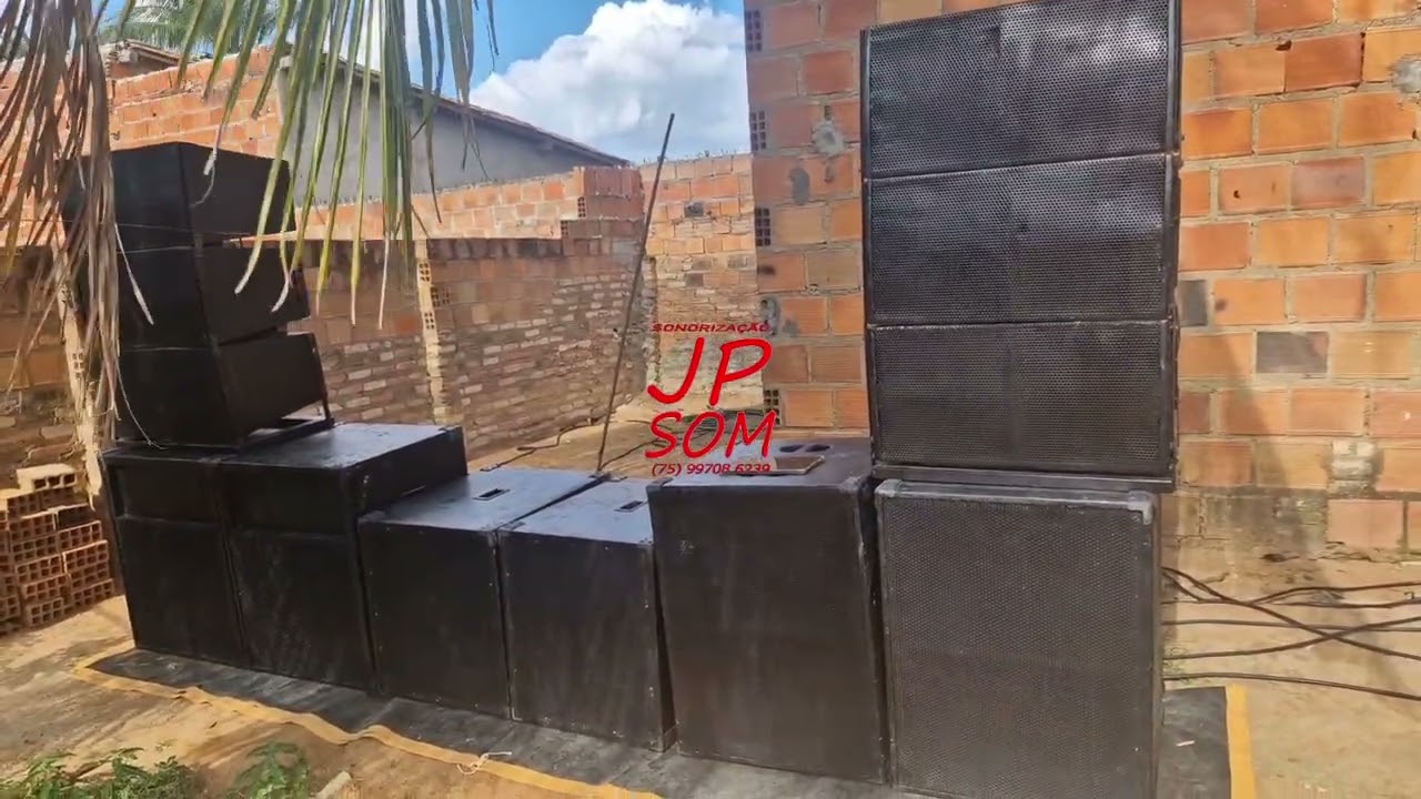 Som profissional pequeno porte. Oversound, Snake, Ui24r, Expert Pro, Vat8000, Vat4000, Auditech.