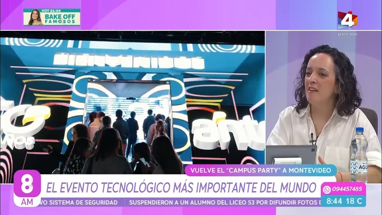 8AM - Vuelve Campus Party a Montevideo