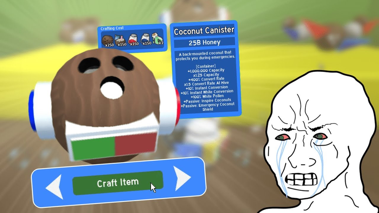 I Finally Got The COCONUT CANISTER...