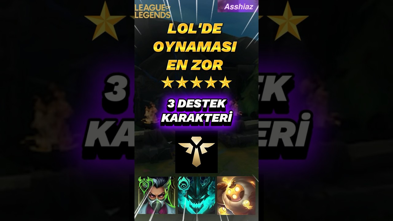 En Zor 3 Support! #leagueoflegends