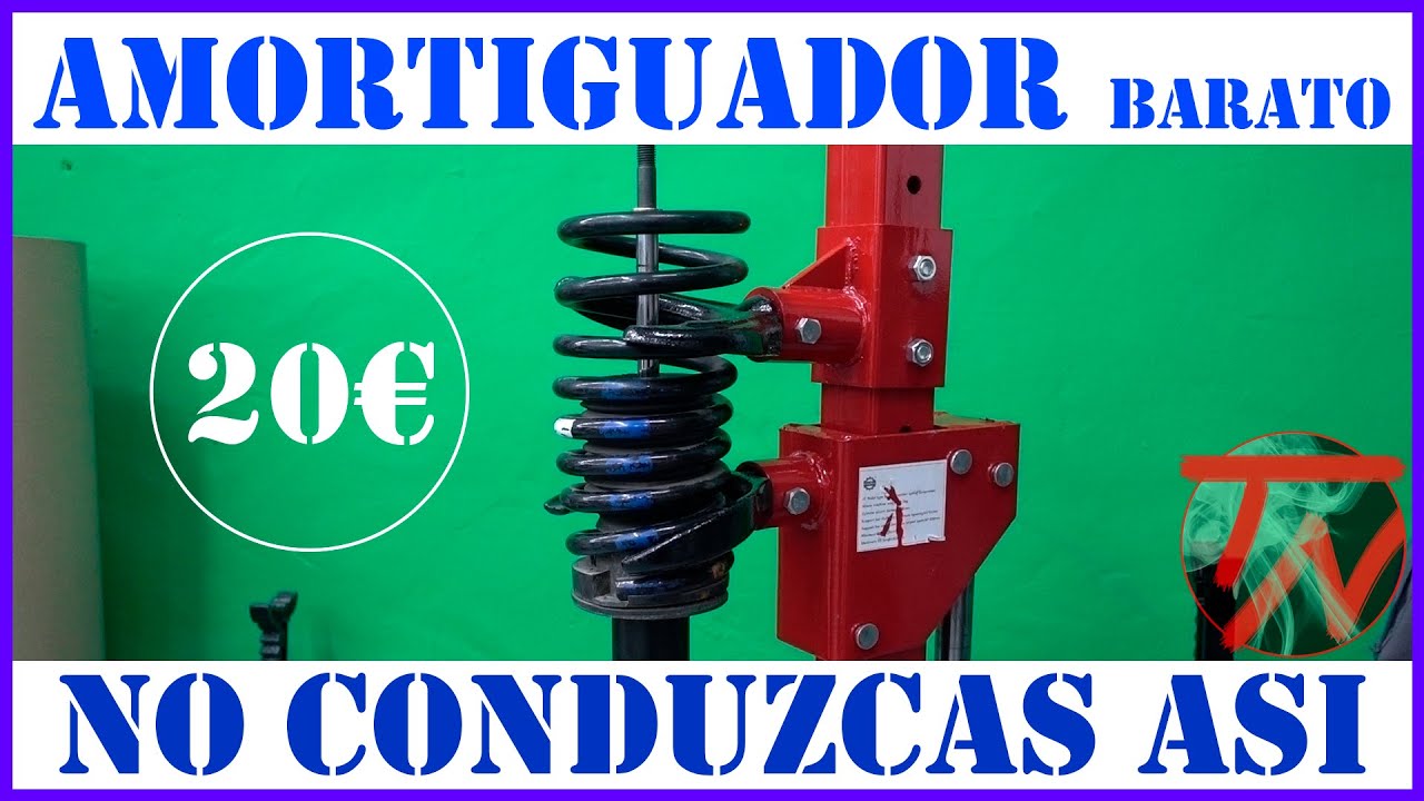 💰 Cuando y Como CAMBIAR AMORTIGUADORES de la Suspensión COCHE ¿los baratos son seguros? 🦺⛑️