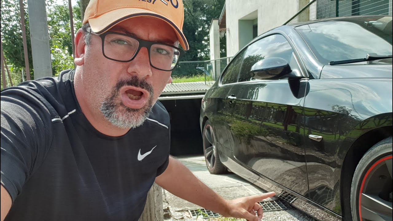 Magagna! Il BMW 330 si e' incagliato sulla rampa, riusciro' a liberarlo?