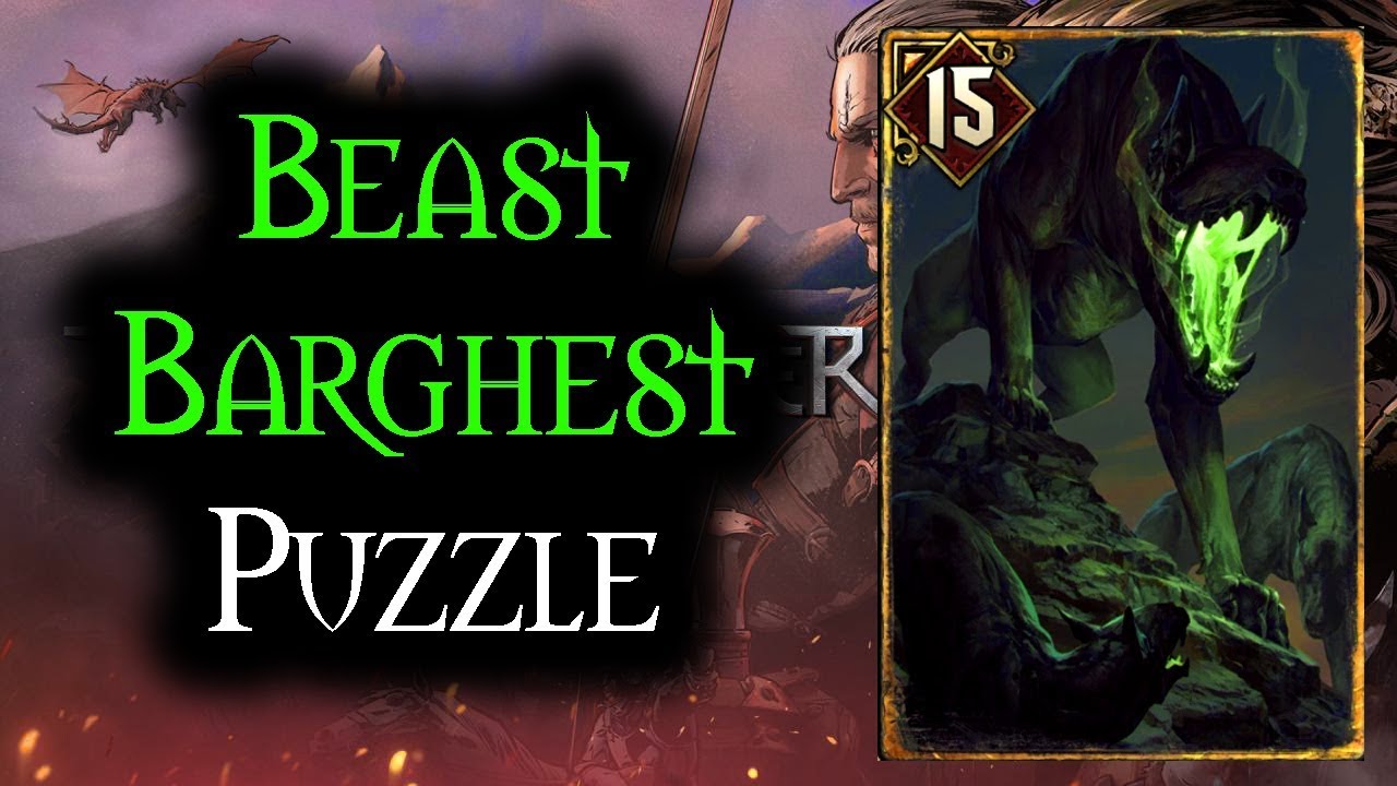 Beast Barghest Puzzle - Thronebreaker The Witcher Tales