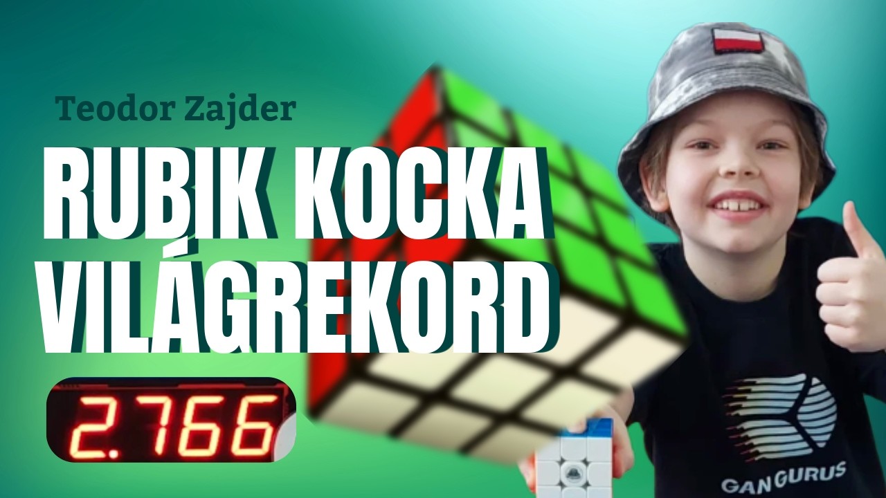 2.76 mp a Rubik kocka Világrekord!