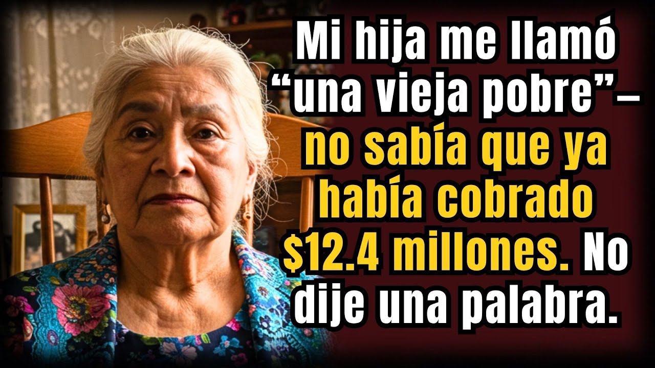Mi hija dijo: “Eres solo una vieja pobre” — pero no sabía que gané $12.4 millones en la lotería
