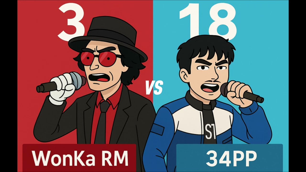 RAP BATTLE - 34PP vs WONKA RM : ปดทอล์ค (Full Video)
