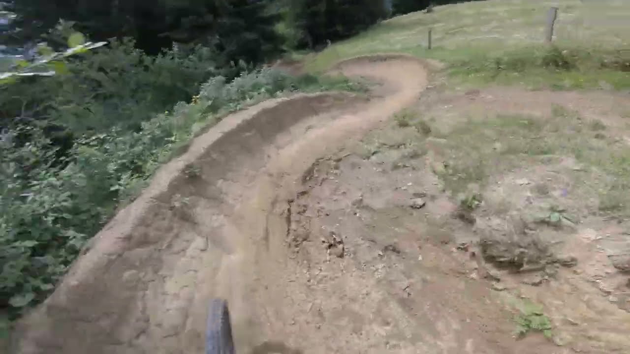 Coupe De Monde-Champery. The steepest Downhill track in the world??