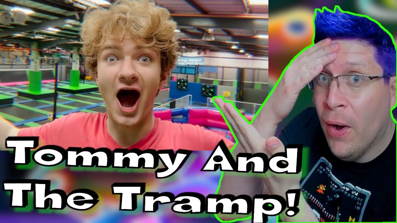 TommyInnit Bought A Trampoline Park [REACTION] - Just CHAOS...