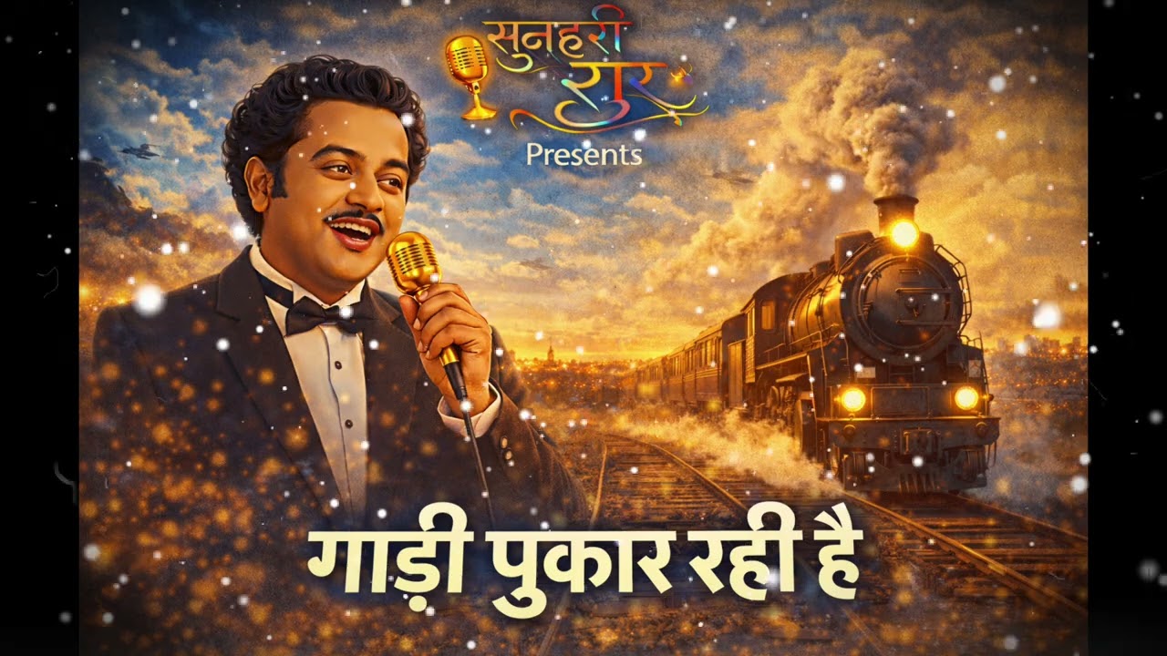 गाड़ी पुकार रही है | Retro Romantic Hindi Song | 90s Golden Era Vibes | Old Is Gold song