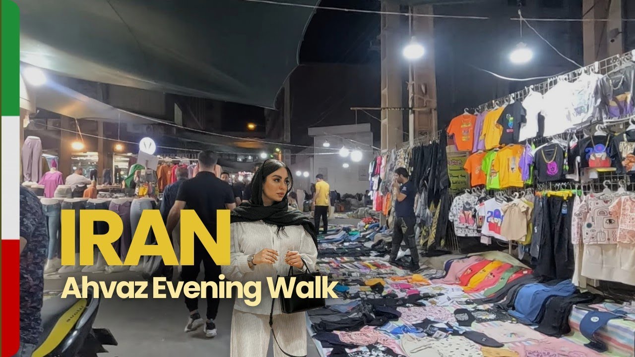 Most Crowded Market in Ahvaz 🇮🇷 Walking the Lively Naderi Street Market
