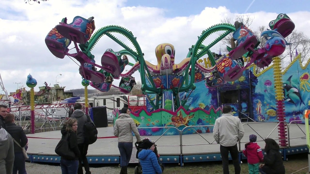 Sedlecká pouť 2018 - ATRAKCE CHOBOTNICE / ATTRACTION OCTOPUS OFF-RIDE