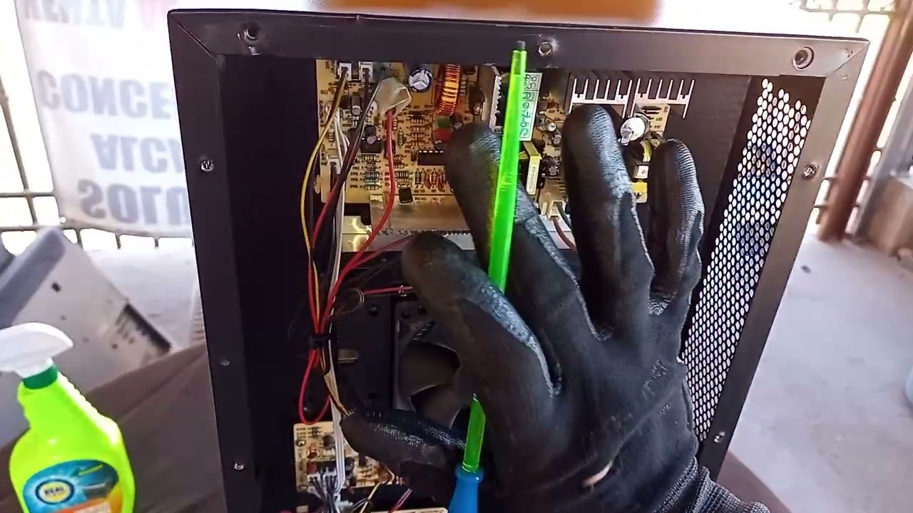 🍇🍷 Haier Cellar/Cava Enfriador de Vinos, VID 2 Analisis Visual de la Falla en fuerte 1, Veamos 🚭🦼🔧