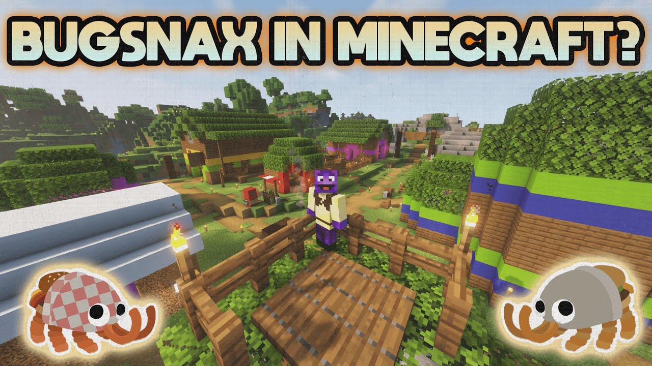 Bugsnax in Minecraft