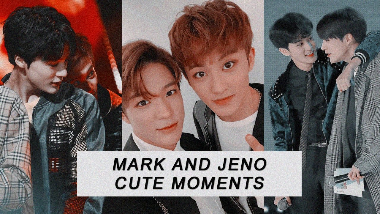 Mark and Jeno cute moments.
