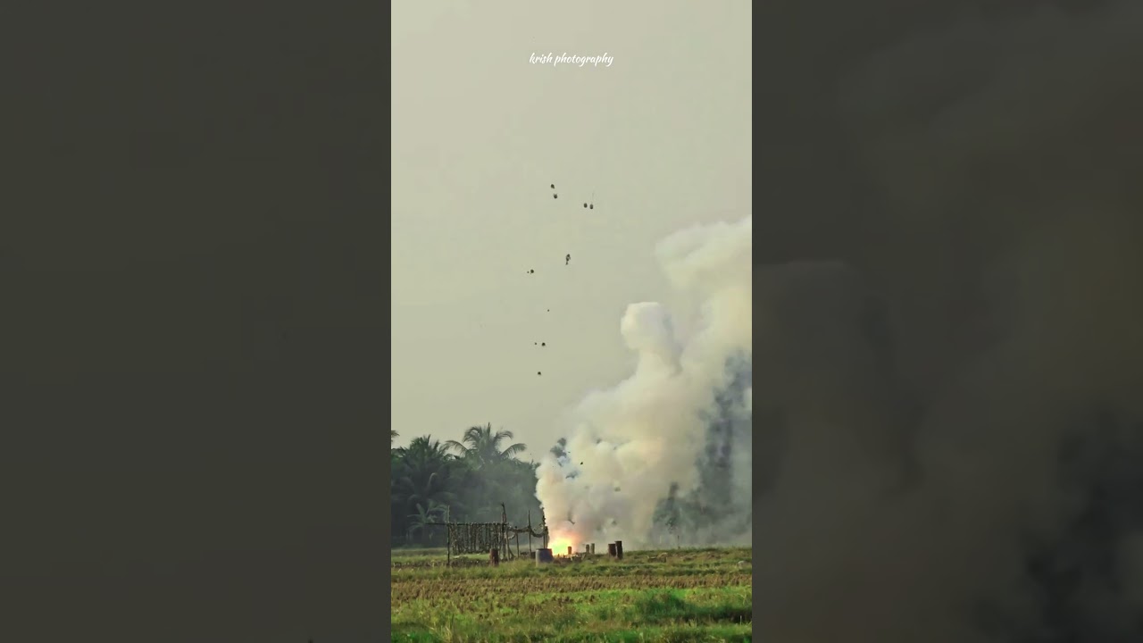 മച്ചാട് വെടിക്കെട്ട് 💥💥#pooram #festival #ulsavam, #fireworks 