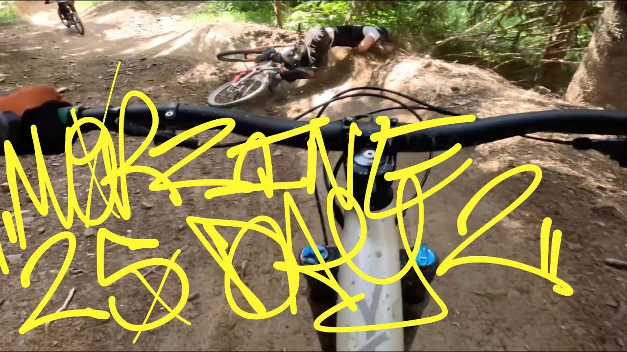 Morzine 2025 Day 2 Big Crash! ☠️☠️