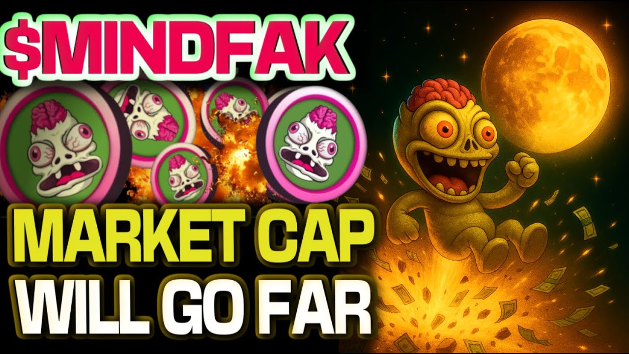 РЫНОЧНАЯ КАПИТАЛИЗАЦИЯ МОНЕТЫ $MINDFAK ВЫРОСТИТ ОЧЕНЬ ДАЛЕКО!!!