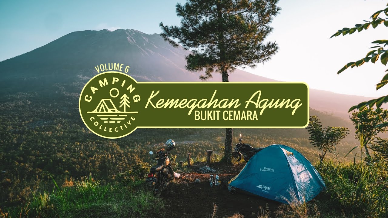 Motorcycle Camping di Bukit Cemara Karangasem Bali - Camping Collective Vol.6 - #Motovlog 28