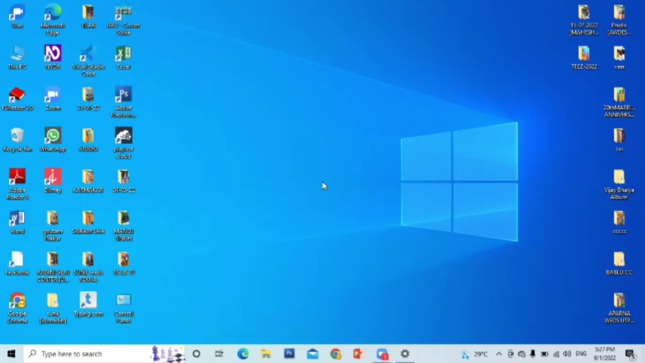 Basic computer for blind user how to add application on desktop using screen reader all shortcuts