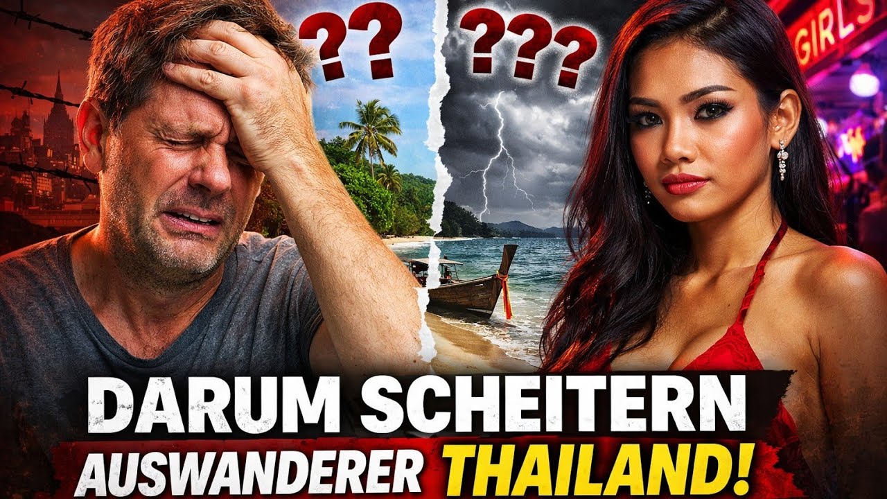 🔥 Warum so viele Auswanderer in Thailand scheitern – Was dir niemand sagt, weil keiner es hören mag
