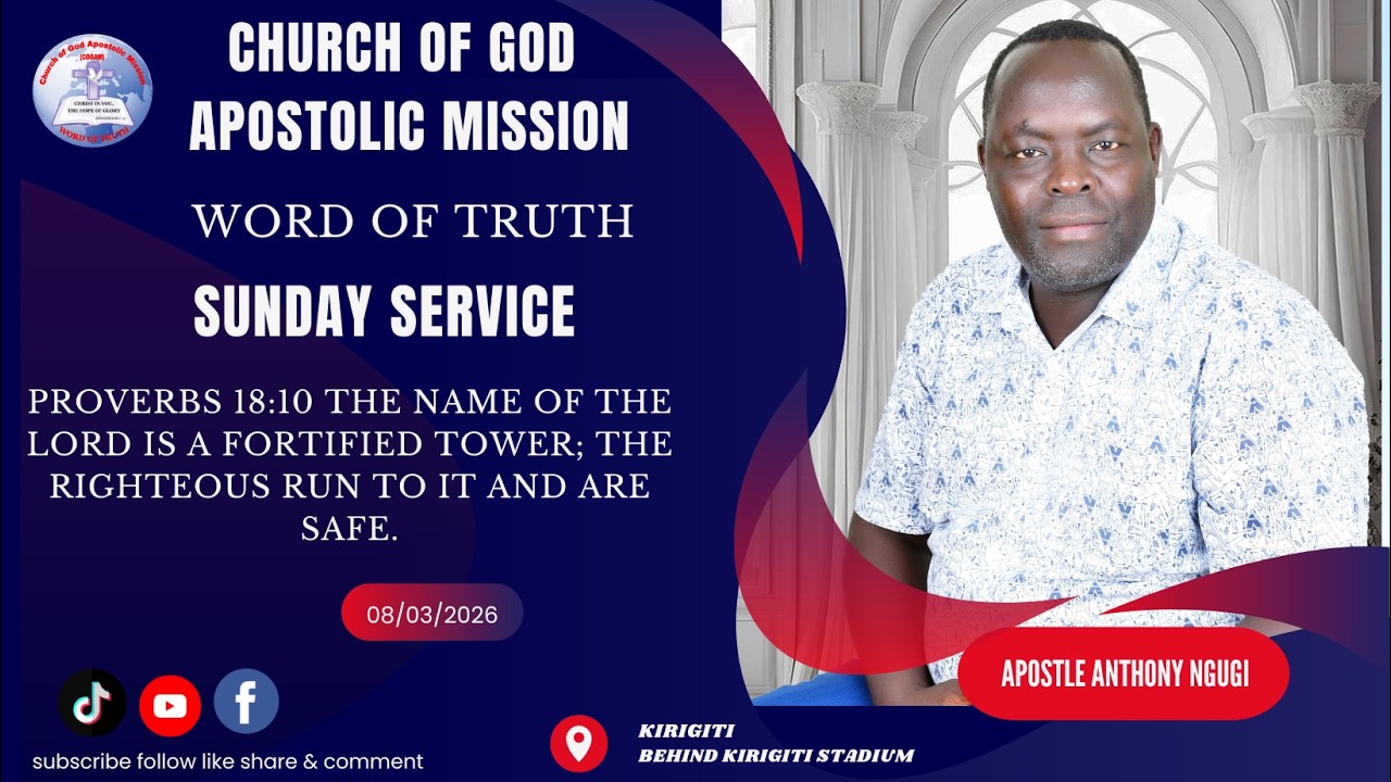 COGAM {WORD OF TRUTH} FASTING (08.03.2026)