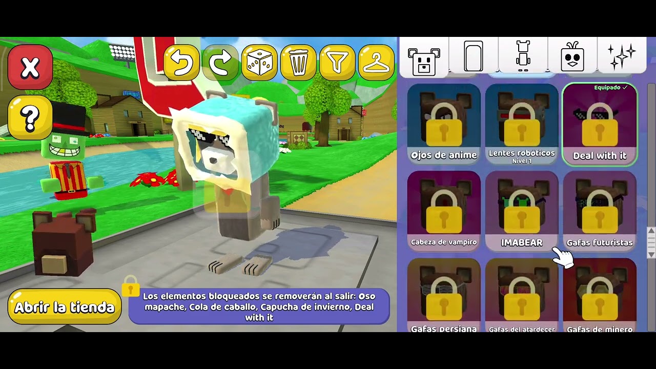 Nueva actualización de super Bear aventure,el que grabó el vídeo es @ELLEONFURRO