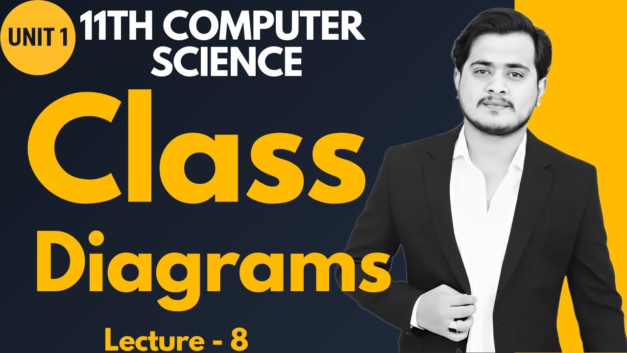 Class Diagrams | UML Diagrams | 11th Computer - Chapter 1 - Lec 8