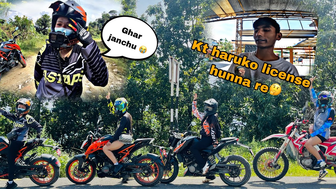 My first motovlog || Ride with lady riders 😍