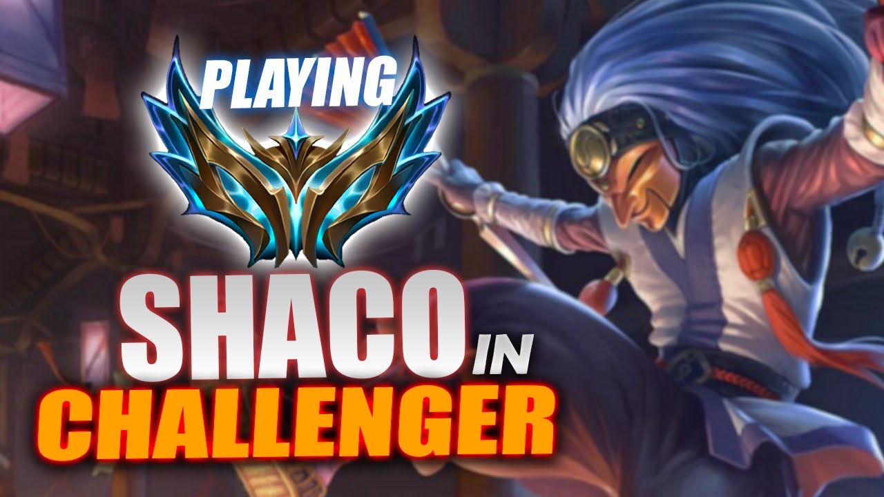 FINALLY PLAYING SHACO IN CHALLENGER... but its norms