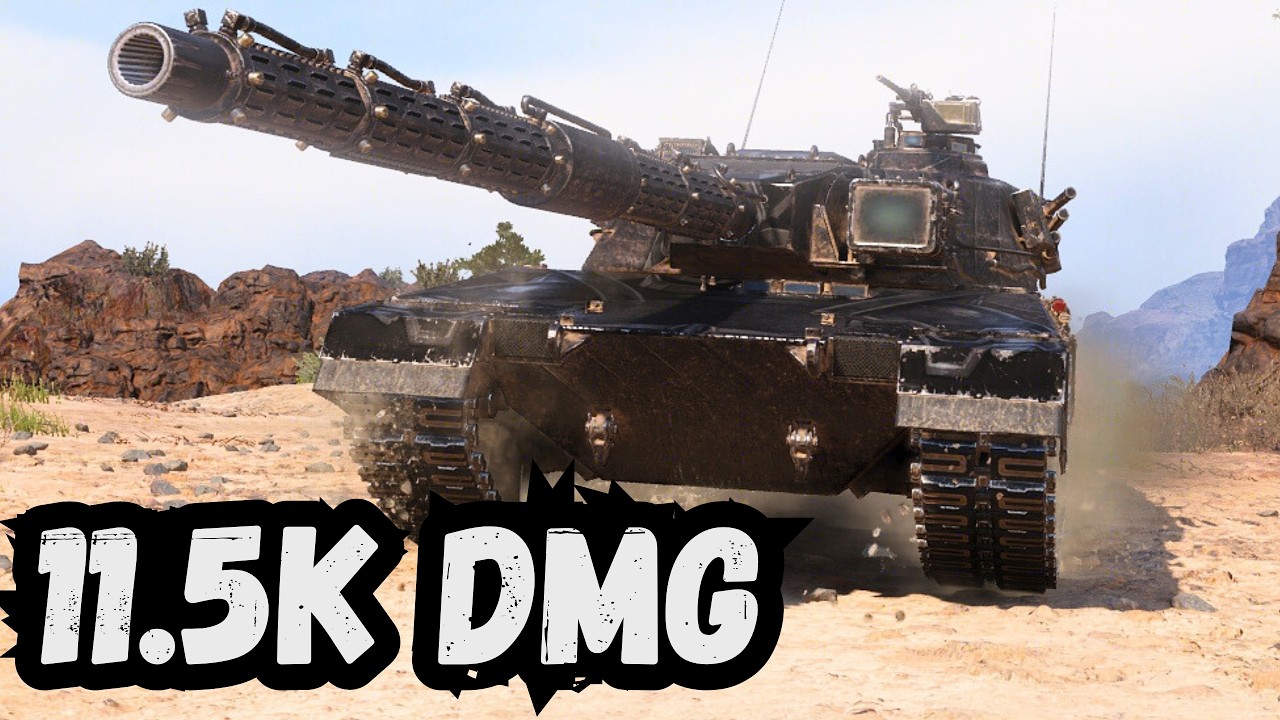 STK-2 –11.5K DAMAGE ! Wot 2.0