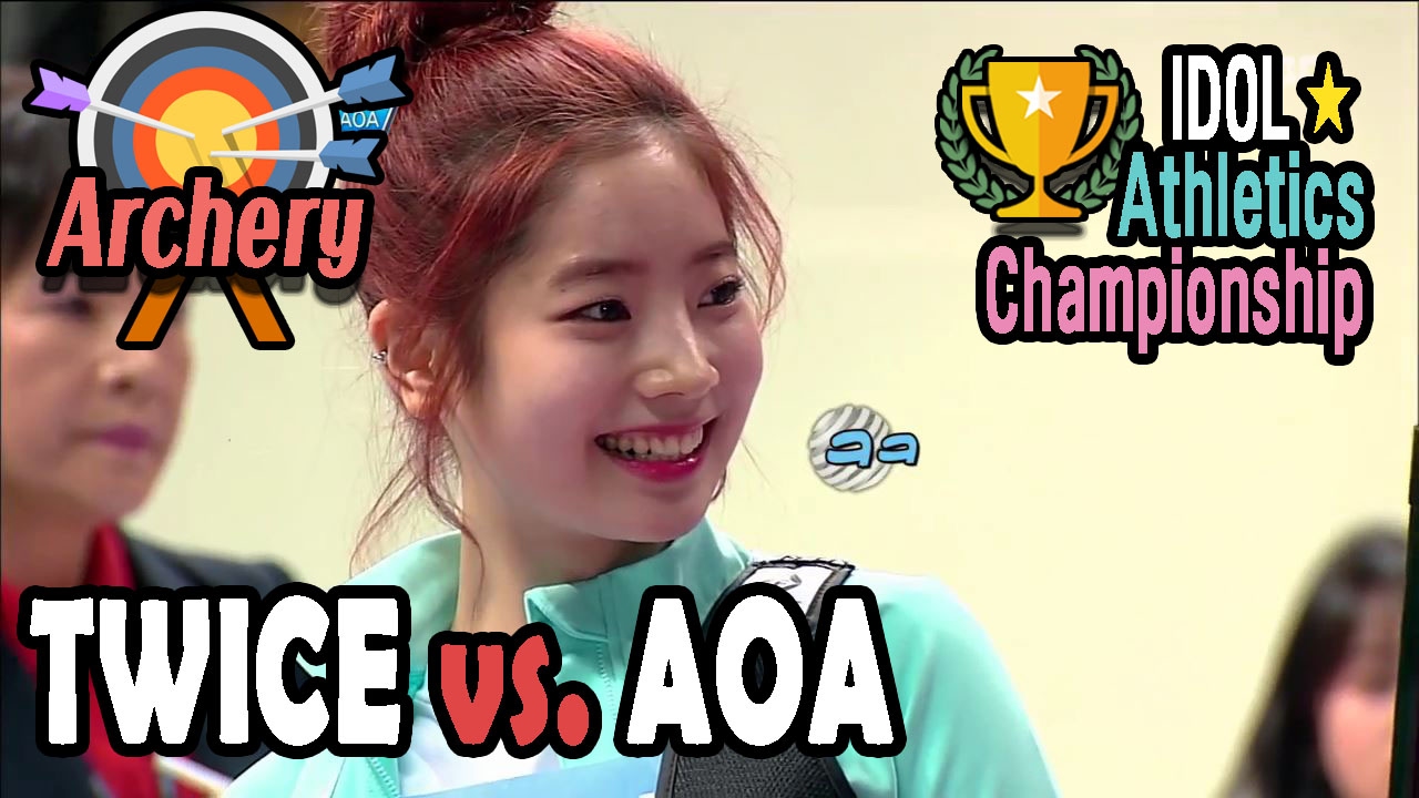 [Idol Star Athletics Championship] WOMEN ARCHERY PRELIMINARY : TWICE VS. AOA 20170130
