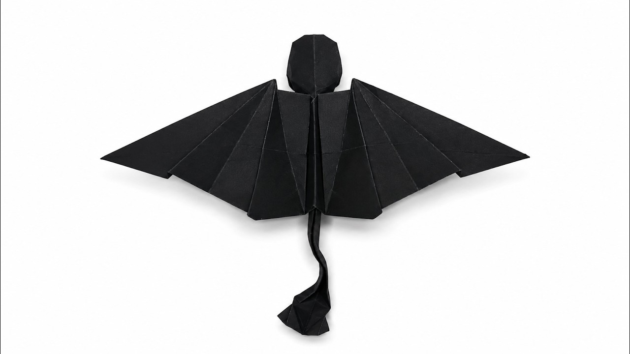 Origami Cómo Entrenar a tu Dragón   Furia Nocturna