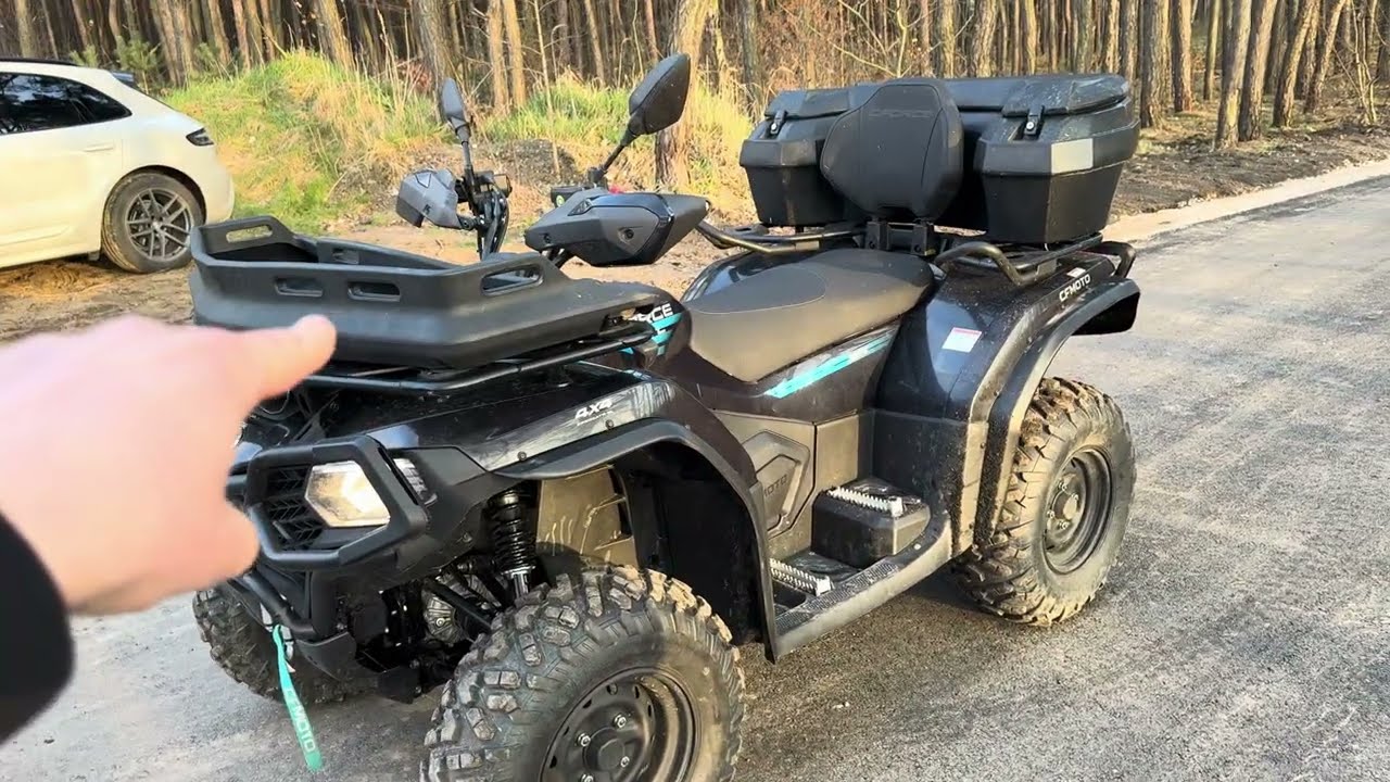 Dołożyliśmy wspomaganie do CFMOTO 520 EPS retrofit 450 cf moto doposażenie montaż