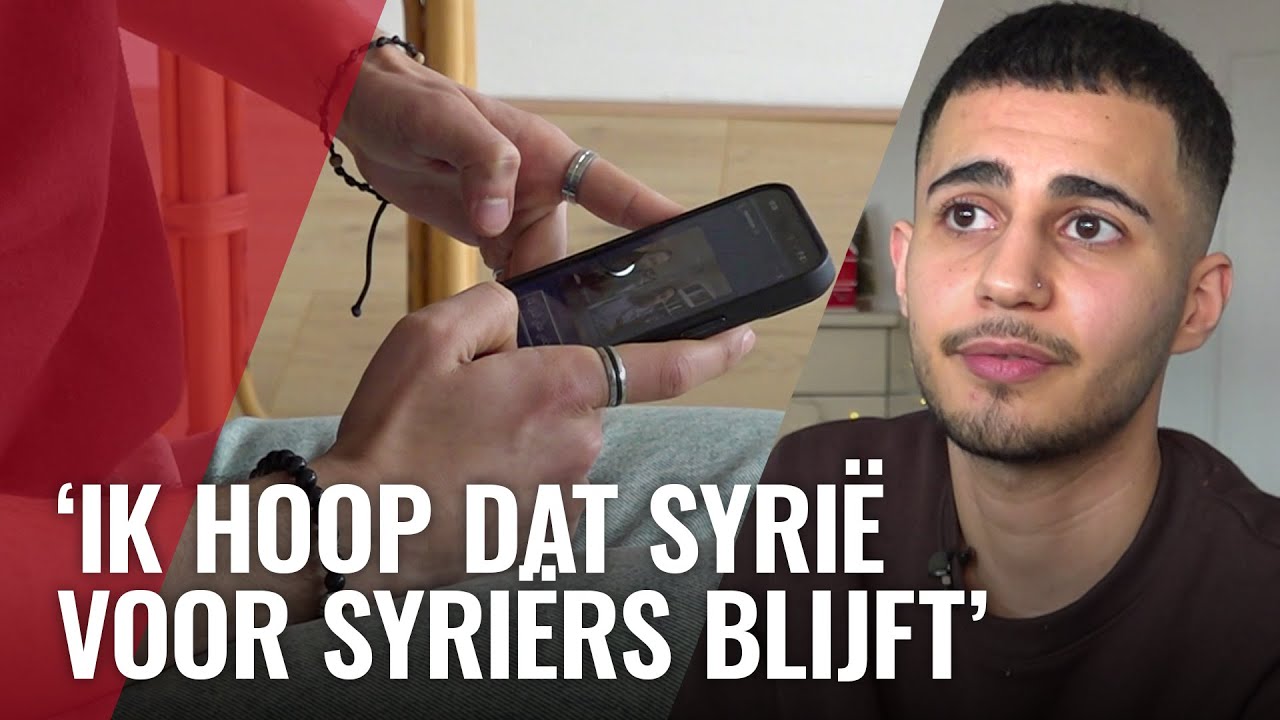 Syrische Amsterdammer Amjad bezorgd over familie in Syrië